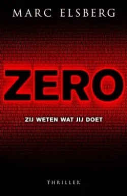 De omslag afbeelding van het boek Elsberg, Marc - Zero