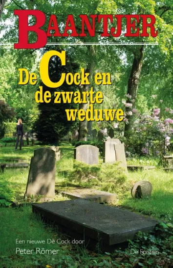 De omslag afbeelding van het boek Baantjer - De Cock en de zwarte weduwe
