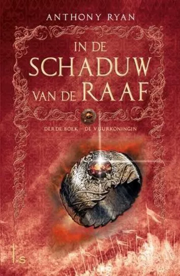 De omslag afbeelding van het boek In de schaduw van de raaf 3: De Vuurkoningin