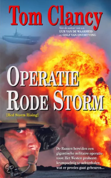 De omslag afbeelding van het boek Clancy, Tom & Larry Bond - Operatie Rode Storm
