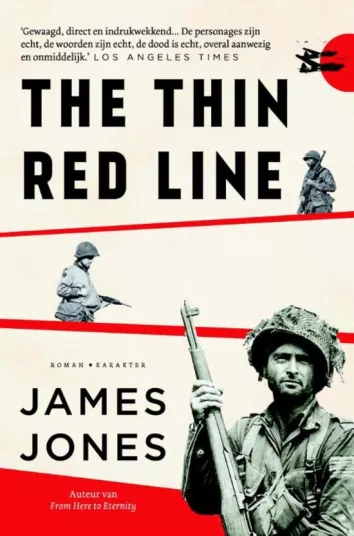 De omslag afbeelding van het boek Jones, James - The thin red line