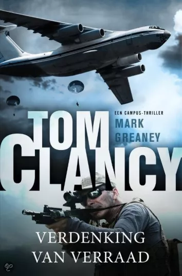 De omslag afbeelding van het boek Clancy, Tom - Verdenking van verraad