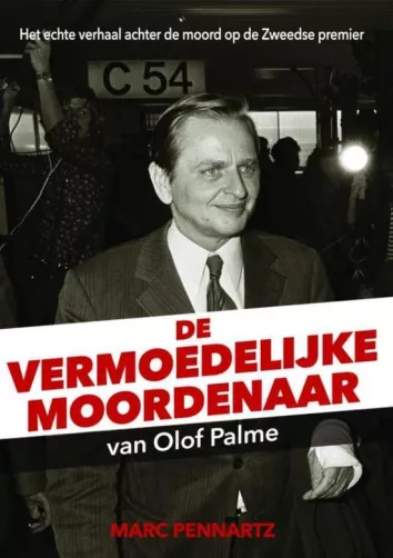De omslag afbeelding van het boek De vermoedelijke moordenaar van Olof Palme