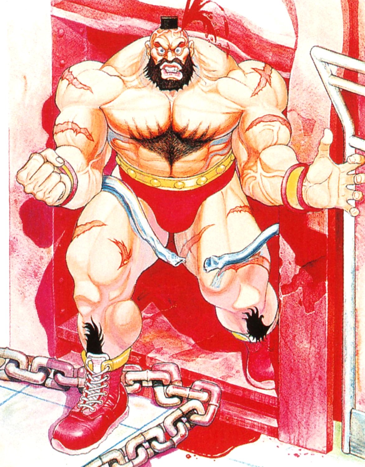 Zangief Street Fighter Encyclopedia Profile by edwinhuang on