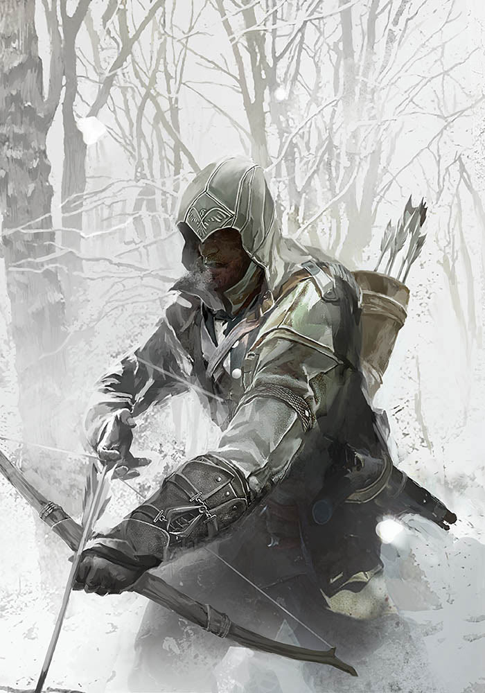 Assassin's Creed illustration, Assassins Creed III Assassins Creed
