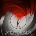 Movie poster inspired by the video game Perfect Dark