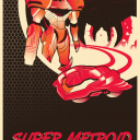 Movie poster inspired by the video game Super Metroid