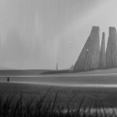 Early concept of a Jedi Temple from the video game Star Wars: Fallen Order by Gustavo Henrique Mendonça