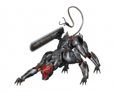 Concept art of Bladewolf for Metal Gear Rising: Revengeance