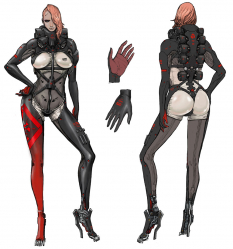 Concept art of Mistral for Metal Gear Rising: Revengeance