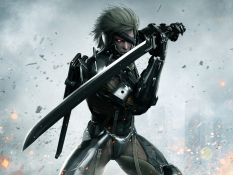 Promotional artwork of Raiden for Metal Gear Rising: Revengeance