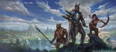 Artwork of the Aldmeri Dominion for The Elder Scrolls Online