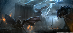 Daedric Titan monster concept art for The Elder Scrolls Online