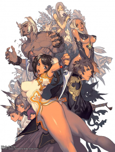 Character illustration for Blade & Soul by Hyung-Tae Kim