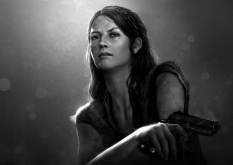 Promotional art of Tess for The Last of Us