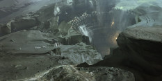 Concept art of the Hellmouth for Destiny