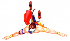 Concept art of Vega (Balrog in Japan) for Street Fighter II