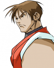 Concept art of Guy for Street Fighter Zero 3 Upper
