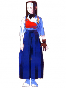 Concept art of Hokuto for Street Fighter EX