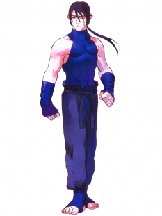 Concept art of Kairi for Street Fighter EX