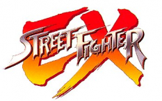The Logo for Street Fighter EX