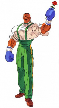 Concept art of Dudley for Street Fighter III 2nd Impact