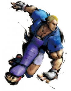 Concept art of Abel for Street Fighter IV