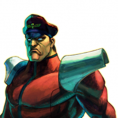 Concept art of M. Bison Vega in Japan for Street Fighter IV
