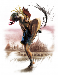 Concept art of Adon for Super Street Fighter IV