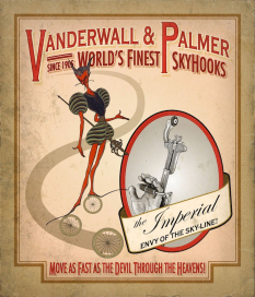 Vanderwall & Palmer propaganda advertisement from Bioshock Infinite