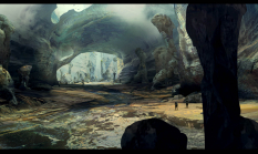 Concept artwork for Halo 4 by 
