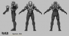 Concept artwork for Halo 4 by Albert Ng