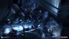 Concept artwork of Geth Gun for Mass Effect 3 by Brian Sum