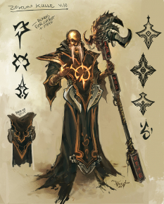 Concept art of Zoltan Kulle for Diablo III by Trent Kaniuga