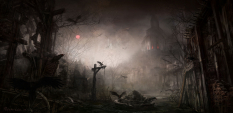 Tristam concept art for Diablo III