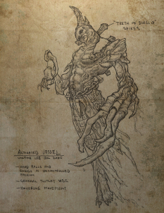Activated vessel concept art for Diablo III by Victor Lee
