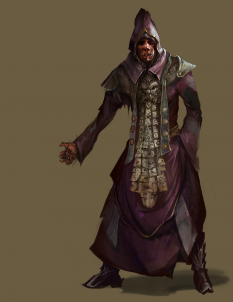 Dark cultist concept art for Diablo III by Bryan Huang