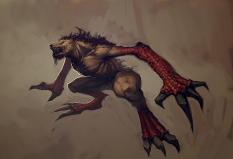 Scavenger concept art for Diablo III