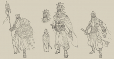 Caldeum cleaver troop concept art for Diablo III