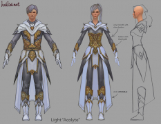 Concept art of armor concept for Guild Wars 2 by Hai Phan