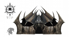 Concept art of charr ash legion tents for Guild Wars 2 by Dave Bolton