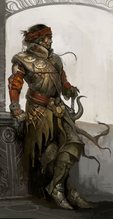 Concept art of corsair for Guild Wars 2