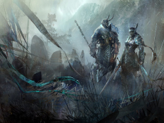 Concept art of norn for Guild Wars 2 by Richard Anderson