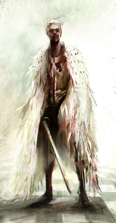 Concept art of character concept for Guild Wars 2 by Richard Anderson