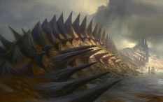 Concept art of kralkatorrik for Guild Wars 2 by Jaime Jones