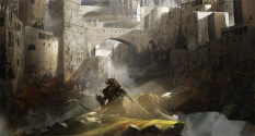 Concept art of arises for Guild Wars 2 by Levi Hopkins