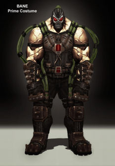 Concept art of Bane for Injustice Gods Among Us