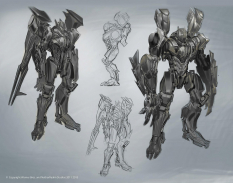Concept art of Batman's Hard Suit Injustice: Gods Among Us by Justin Murray