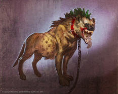 Concept art of Harley Quinn's Hyena Injustice: Gods Among Us by Justin Murray
