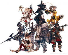 Concept art of Character Jobs from Final Fantasy XIV: A Realm Reborn